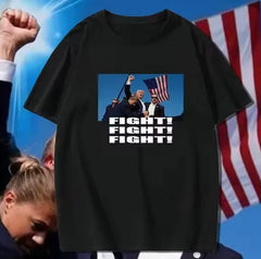 Trump - 'He Was Right' Patriotic Graphic T-Shirt