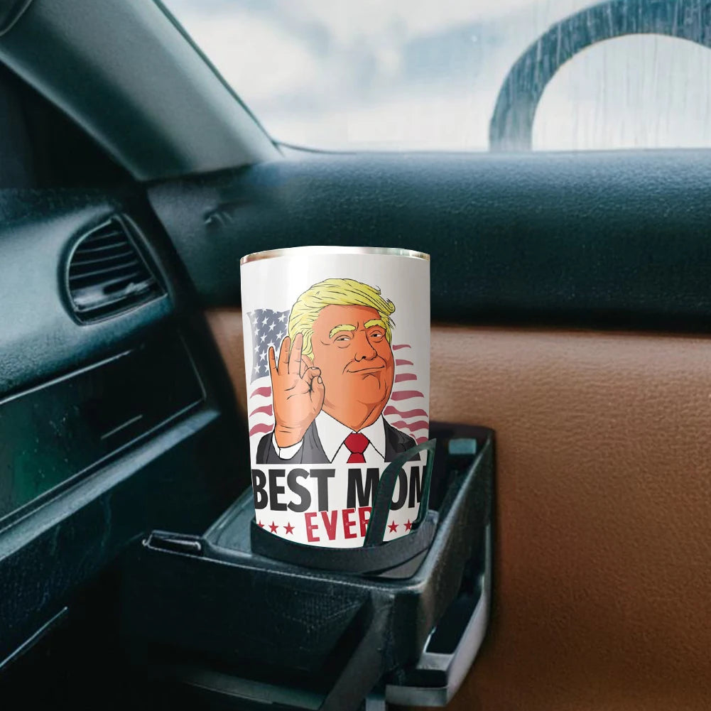 Donald Trump Tumbler Cup 304 Stainless Steel Coffee Mug Trump Insulated Tumbler Water Bottle Gifts for Supporters Fans