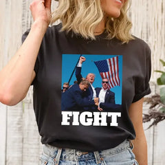 Fight Donald Trump Shirt, I Will Fight Trump, I Stand With Trump, Make America Great Again