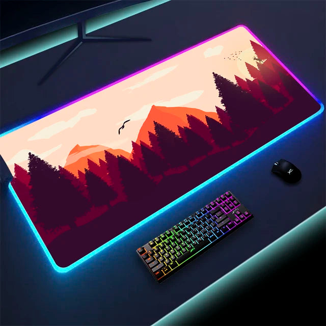 Non-slip RGB Gaming Pad